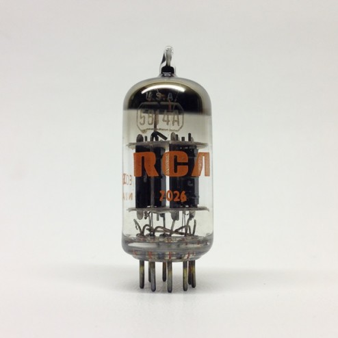 5814 581A  RCA Black Anode USA   