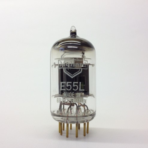 E55L  8233  Mullard UK Gold Pin Valve Tubes