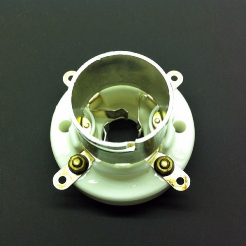 4 Pin UX4 Ceramic Locking Socket