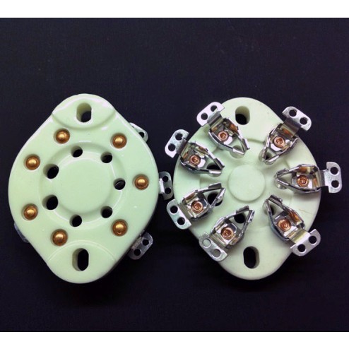 7 Pin UX7 Ceramic Socket