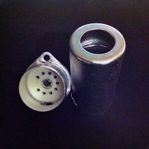 9 Pin B9A Screening Can Ceramic Socket