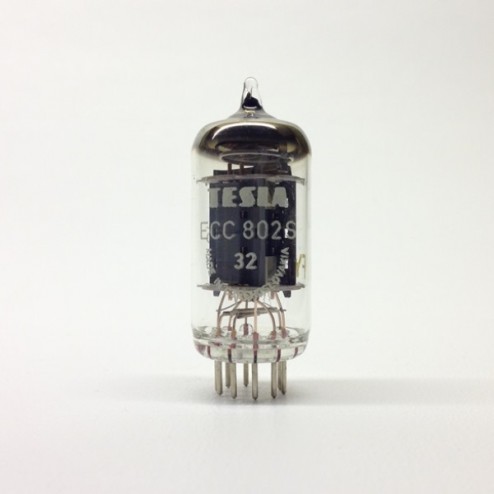 ECC802S  Tesla Valve Tubes Czechoslovakia  