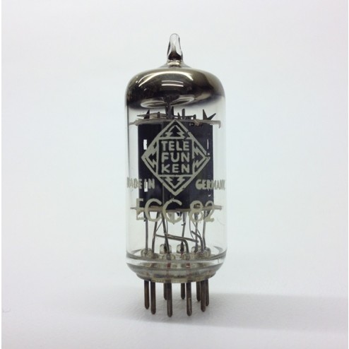 ECC82  12AU7  Telefunken Valve Tubes  West German   
