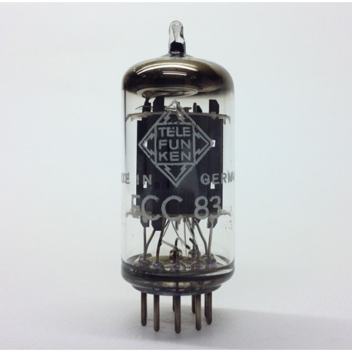 ECC83  12AX7  Telefunken Valve Tubes  West German    