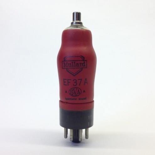 EF37A  Mullard Red Shouldered Valve Tubes  British  