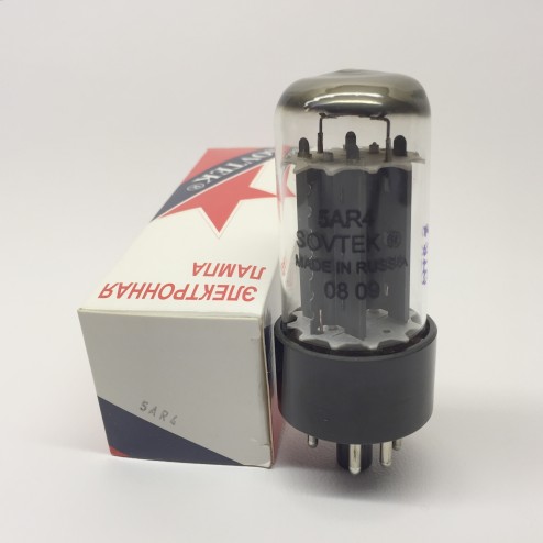 GZ34  5AR4  Sovtek Russian High Power, Full Wave Rectifier Valve Tubes  