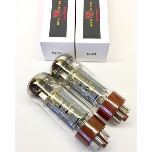 EL34   New Valve Tubes Gold Class Shuguang China Valve Tubes  