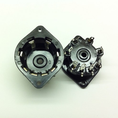 8 Pin Side Contact Valve Tubes Socket