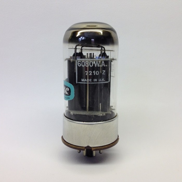 Tubes électroniques GEC 6080 (CV2984 / 6AS7G) - Paire Neuve Dans Boîte D'origine - Grille Dorée Triple Mica - Pour Audio Haute-fidélité