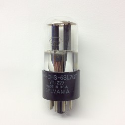 6SL7GT  VT229  Sylvania USA   