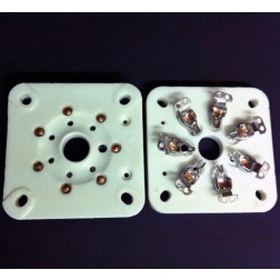 7 Pin Septar Ceramic Valve Tubes Socket