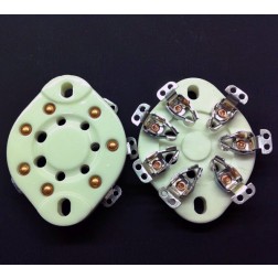 7 Pin UX7 Ceramic Valve Tubes Socket