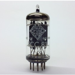 ECC83  12AX7  Telefunken Valve Tubes  West German    