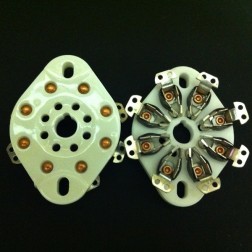 Octal Ceramic Valve Tubes Socket