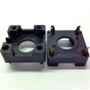 4 Pin Black plastic Socket  DA100
