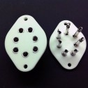 7 Pin B7 Ceramic Socket