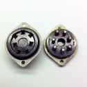 7 Pin B7 Black Plastic Socket