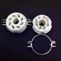 Octal Split Hole Ceramic Socket