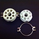 Octal Round hole Ceramic Socket